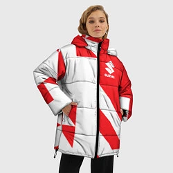 Куртка зимняя женская SUZUKI autosport, цвет: 3D-светло-серый — фото 2