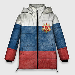 Куртка зимняя женская Отечество!, цвет: 3D-черный