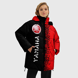 Куртка зимняя женская YAMAHA Yamaha - Спрей, цвет: 3D-черный — фото 2