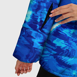 Куртка зимняя женская Vanguard abstraction Water, цвет: 3D-светло-серый — фото 2