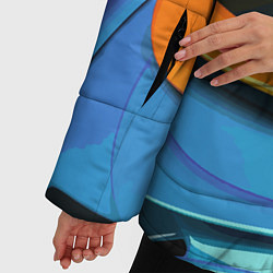 Куртка зимняя женская Abstraction Fashion 2037, цвет: 3D-светло-серый — фото 2