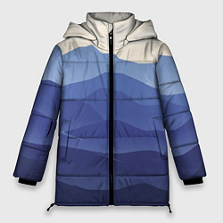 Куртка зимняя женская Нежность Природа, цвет: 3D-светло-серый