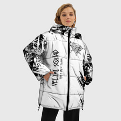 Куртка зимняя женская Velial squad - велиал сквад, цвет: 3D-красный — фото 2