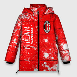 Куртка зимняя женская AC MILAN AC Milan Sport Арт, цвет: 3D-красный