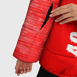Куртка зимняя женская AC MILAN AC Milan Графика, цвет: 3D-красный — фото 2