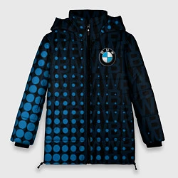 Куртка зимняя женская Bmw Паттерн, цвет: 3D-черный