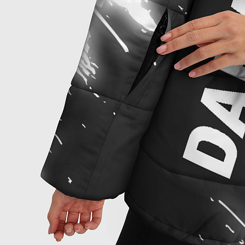 Женская зимняя куртка DAEWOO Autosport Краска FS / 3D-Черный – фото 5