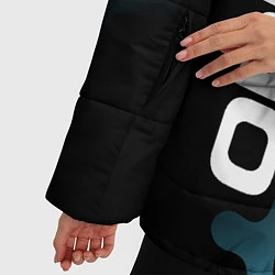 Куртка зимняя женская ОПЕЛЬ - Милитари, цвет: 3D-черный — фото 2