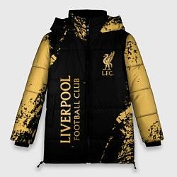 Куртка зимняя женская Liverpool гранж, цвет: 3D-красный