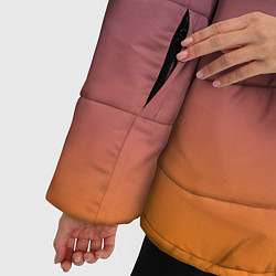 Куртка зимняя женская Sunset Gradient, цвет: 3D-черный — фото 2