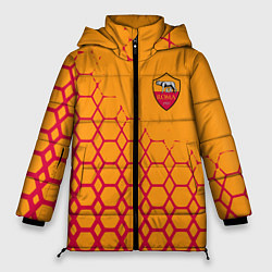Куртка зимняя женская Рома соты, цвет: 3D-красный