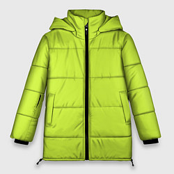 Куртка зимняя женская Зеленый неон из фильма Барби, цвет: 3D-черный