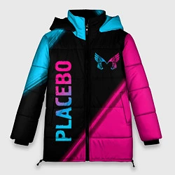Куртка зимняя женская Placebo Neon Gradient, цвет: 3D-черный