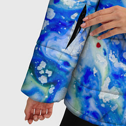 Куртка зимняя женская Снег На Красках, цвет: 3D-светло-серый — фото 2