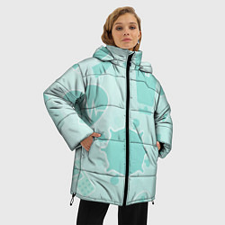 Куртка зимняя женская Медицинские профессии, цвет: 3D-светло-серый — фото 2