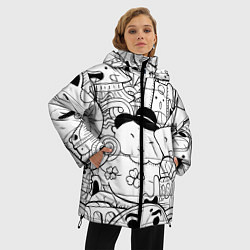 Куртка зимняя женская ЯПОНСКИЕ ШТУЧКИ, цвет: 3D-красный — фото 2