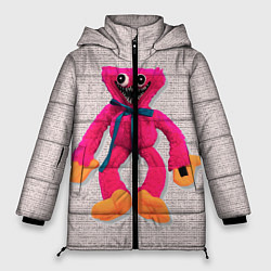 Куртка зимняя женская Киси Миси объёмная игрушка - Kissy Missy, цвет: 3D-светло-серый