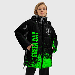 Куртка зимняя женская Green day - hits, цвет: 3D-светло-серый — фото 2