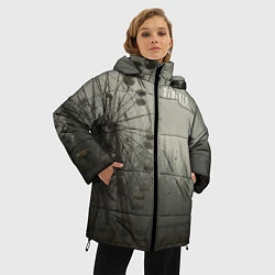 Куртка зимняя женская STALKER Колесо Обозрения, цвет: 3D-светло-серый — фото 2