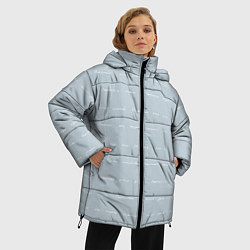 Куртка зимняя женская Бесконечное счастье, цвет: 3D-светло-серый — фото 2