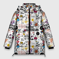 Куртка зимняя женская Funny holiday, цвет: 3D-светло-серый