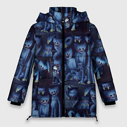 Куртка зимняя женская Хагги Вагги паттерн, цвет: 3D-светло-серый
