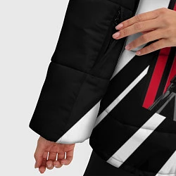 Куртка зимняя женская Guchi-muchi Billy Herrington, цвет: 3D-светло-серый — фото 2