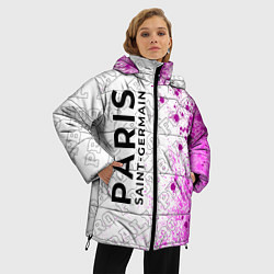 Куртка зимняя женская PSG pro football: по-вертикали, цвет: 3D-черный — фото 2