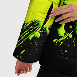 Куртка зимняя женская Creeper neon, цвет: 3D-светло-серый — фото 2