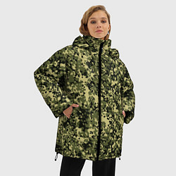 Куртка зимняя женская Камуфляж Flecktarn Jeitai, цвет: 3D-красный — фото 2