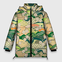 Куртка зимняя женская Green fields, цвет: 3D-черный