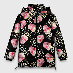 Куртка зимняя женская Попкорн, цвет: 3D-черный
