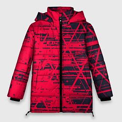 Куртка зимняя женская Black & Red, цвет: 3D-светло-серый