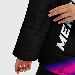 Куртка зимняя женская Mercedes speed lights, цвет: 3D-черный — фото 2