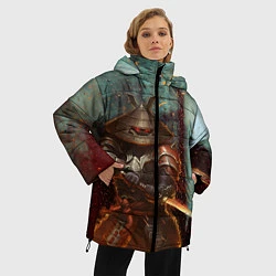Куртка зимняя женская Кодзуки, цвет: 3D-черный — фото 2