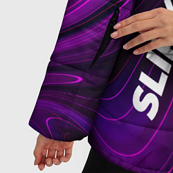 Куртка зимняя женская Slipknot violet plasma, цвет: 3D-черный — фото 2