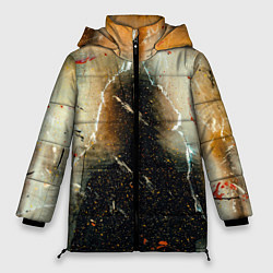 Женская зимняя куртка Туман, тени и краски