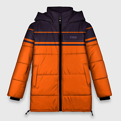 Куртка зимняя женская FIRM темно-оранжевый, цвет: 3D-светло-серый