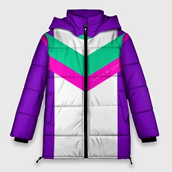 Куртка зимняя женская Always in sports сиреневый, цвет: 3D-светло-серый