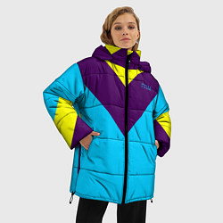 Куртка зимняя женская FIRM как в 80х, цвет: 3D-светло-серый — фото 2