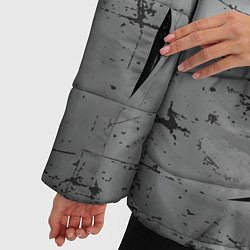 Куртка зимняя женская Теневой зайка, цвет: 3D-черный — фото 2
