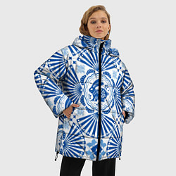 Куртка зимняя женская Blue rabbit, цвет: 3D-светло-серый — фото 2