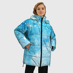 Куртка зимняя женская Зимняя сказка, цвет: 3D-черный — фото 2