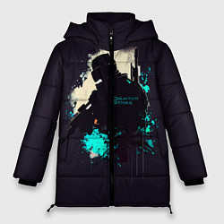 Куртка зимняя женская CS GO Art, цвет: 3D-красный