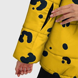 Куртка зимняя женская Леопардик, цвет: 3D-черный — фото 2