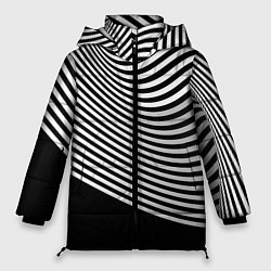 Женская зимняя куртка Trendy raster pattern