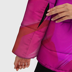 Куртка зимняя женская Скоростные соты, цвет: 3D-светло-серый — фото 2