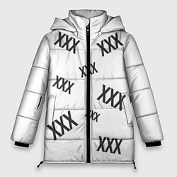 Куртка зимняя женская Разброс Иксов, цвет: 3D-светло-серый