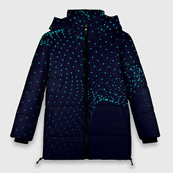 Куртка зимняя женская Плавающие точки, цвет: 3D-светло-серый