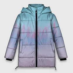 Куртка зимняя женская Пурпурный огонь, цвет: 3D-красный